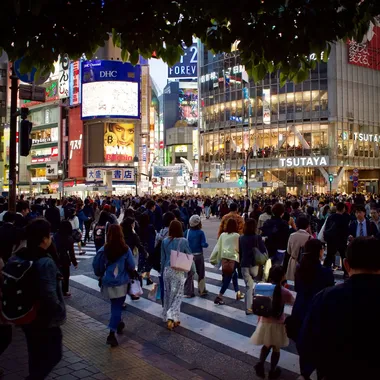 夜の交差点